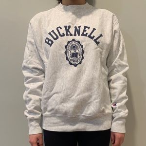 Bucknell Champion grey crewneck S NWOT